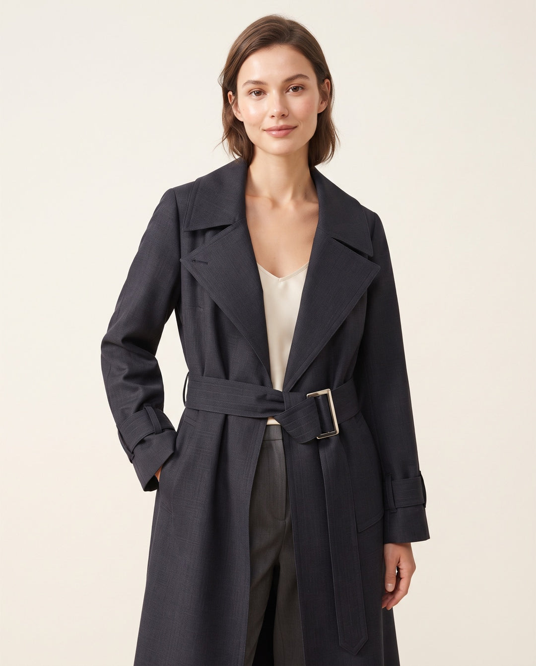 Classic Belted Trench