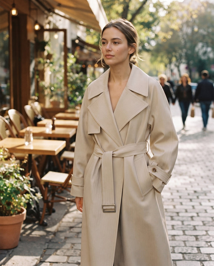 Classic Belted Trench