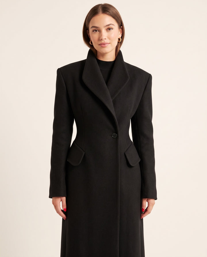 Longline Wool Coat