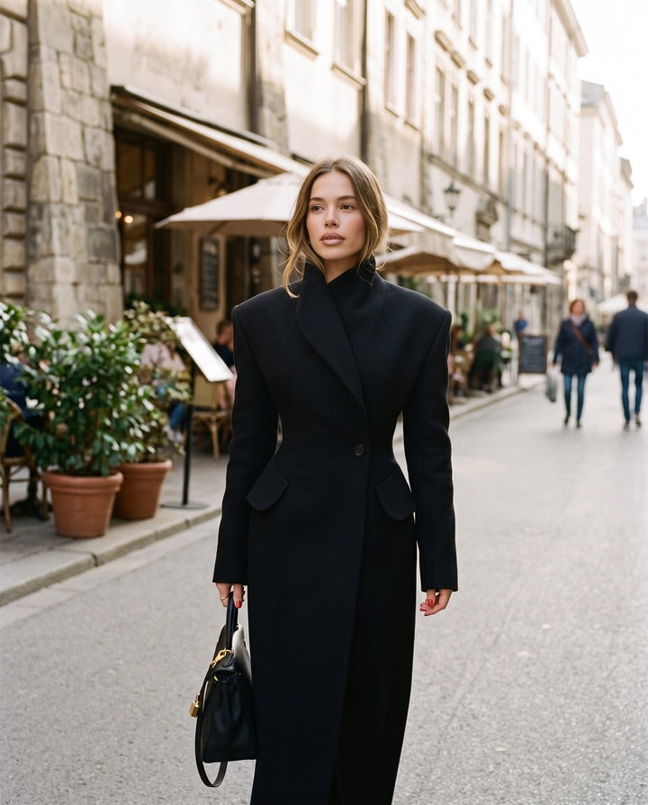 Longline Wool Coat