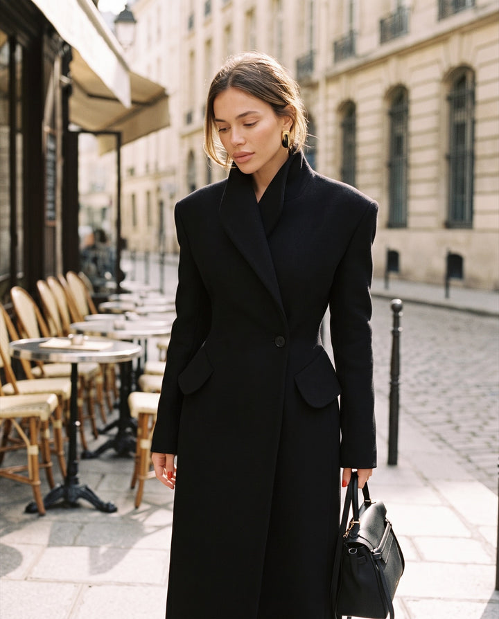 Longline Wool Coat
