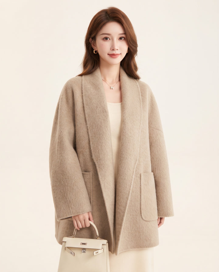 Reversible Wool Coat