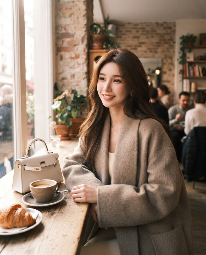 Reversible Wool Coat