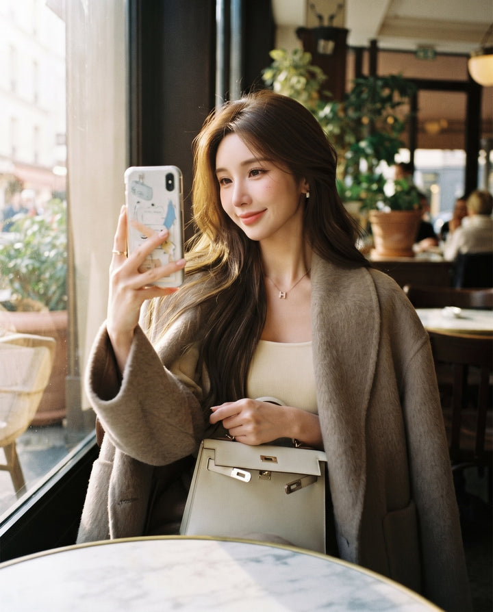 Reversible Wool Coat