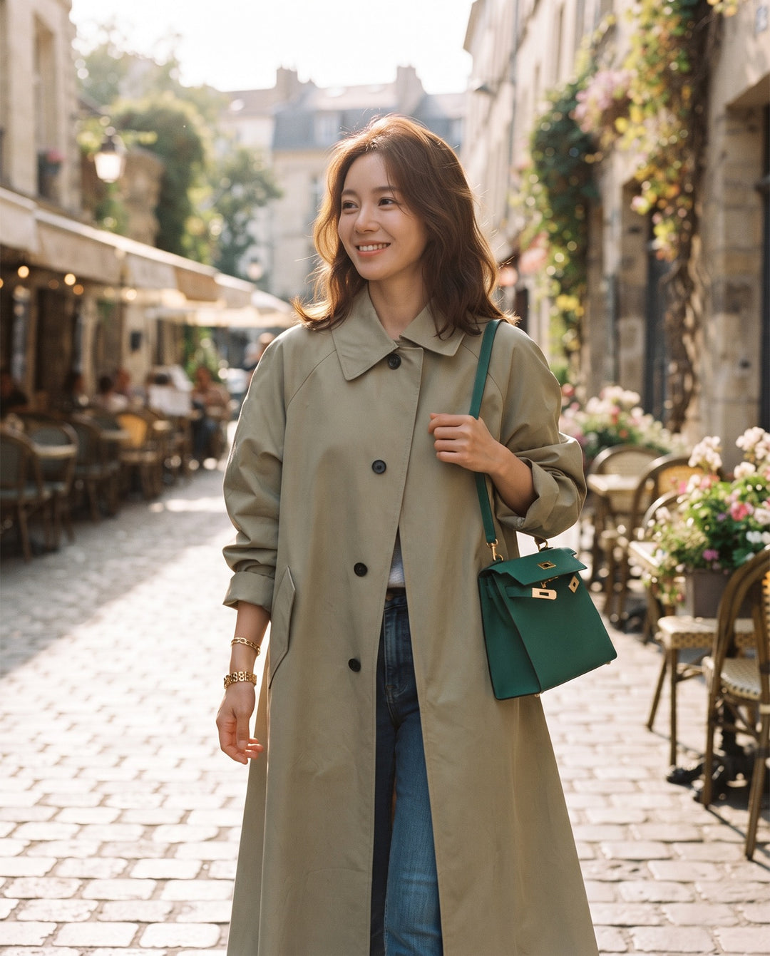 Long Trench Coat