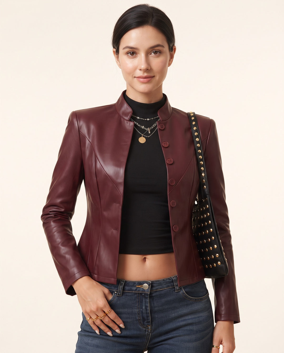 Cropped Vintage Coat