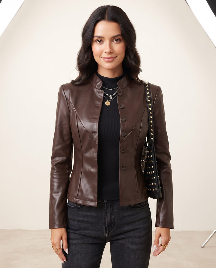 Cropped Vintage Coat
