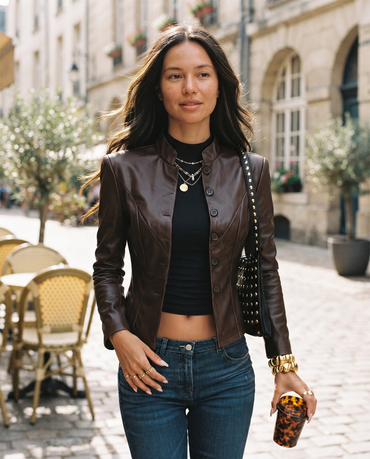 Cropped Vintage Coat