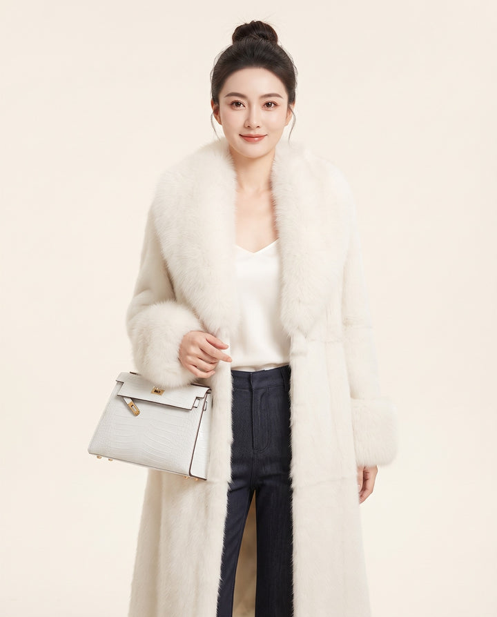 Oversized Faux Mink Coat