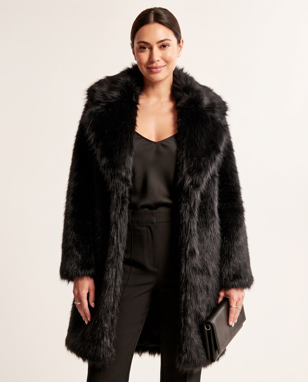 Long Faux Fur Coat