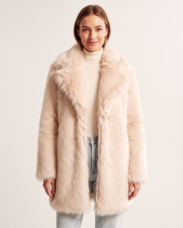 Long Faux Fur Coat