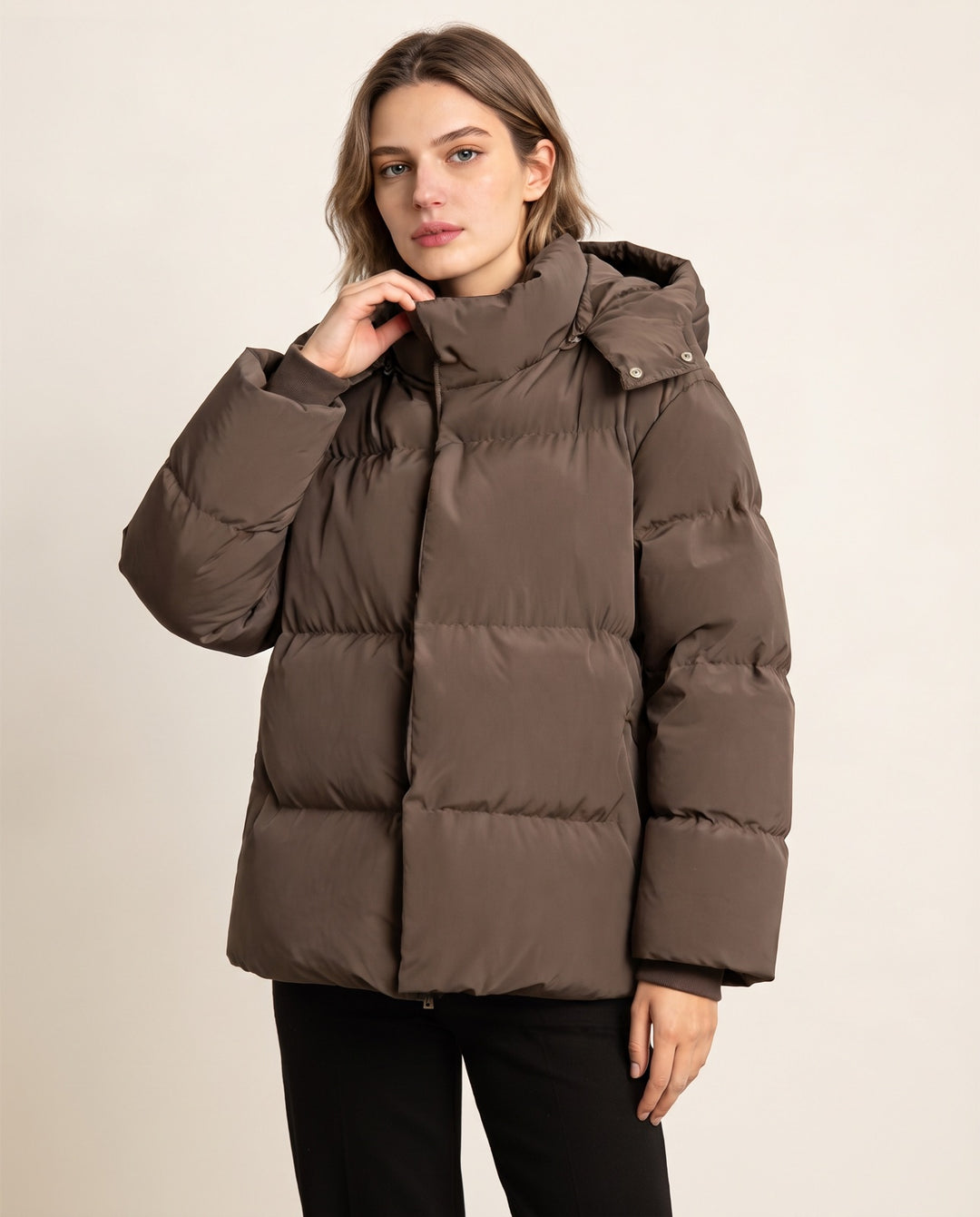 Hooded Cotton Coat