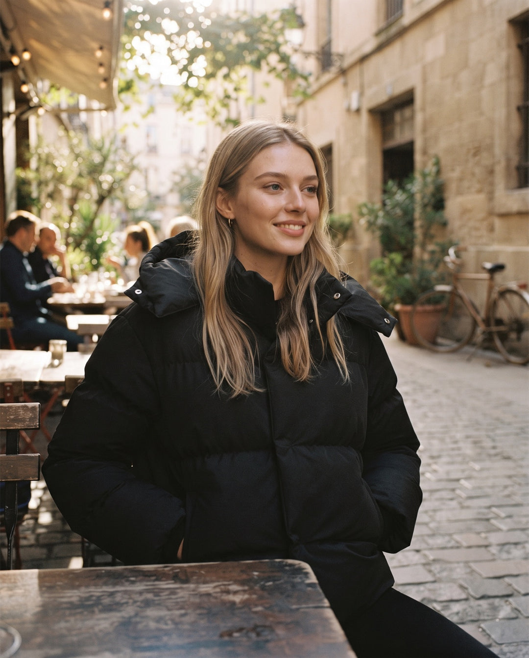 Hooded Cotton Coat