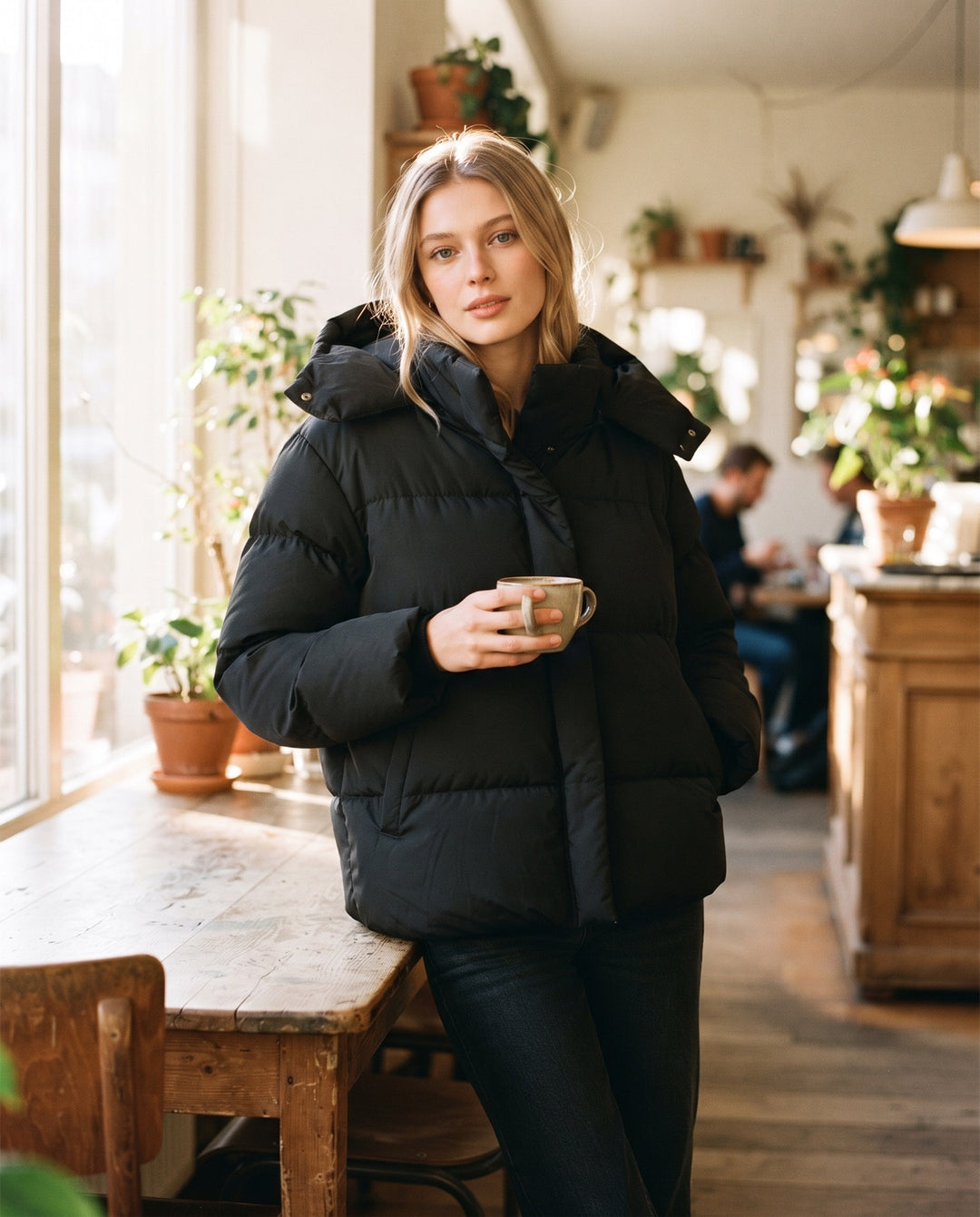 Hooded Cotton Coat