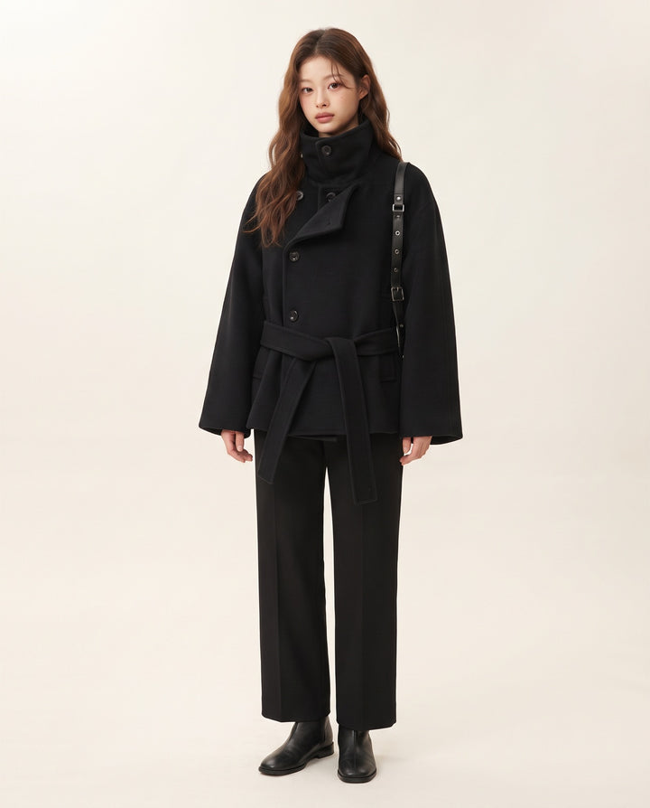 Belted Wool Coat