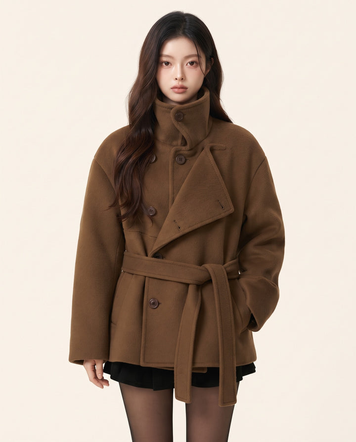 Belted Wool Coat