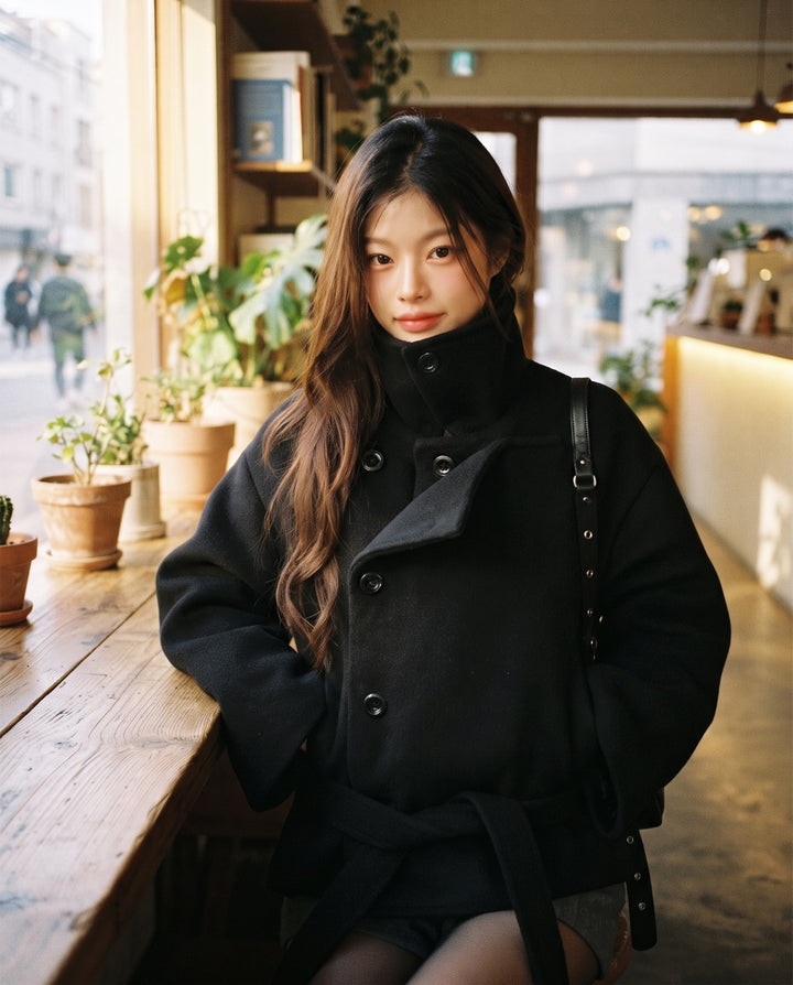 Belted Wool Coat