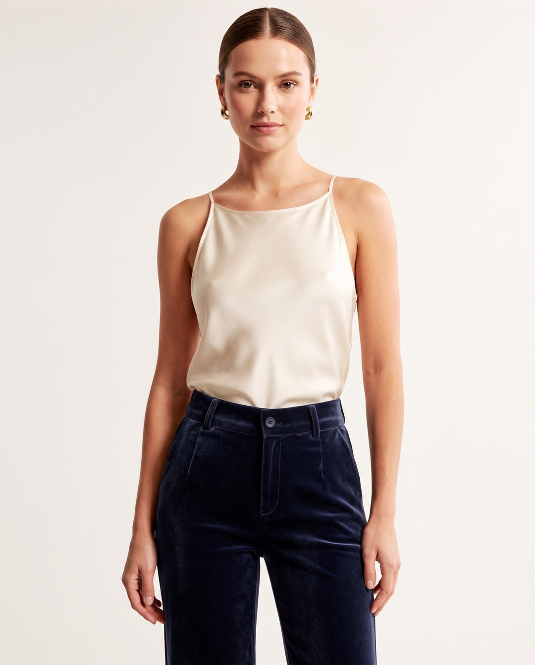 Minimalist Straight Trousers
