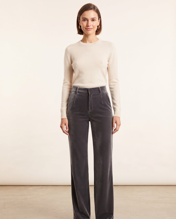 Minimalist Straight Trousers