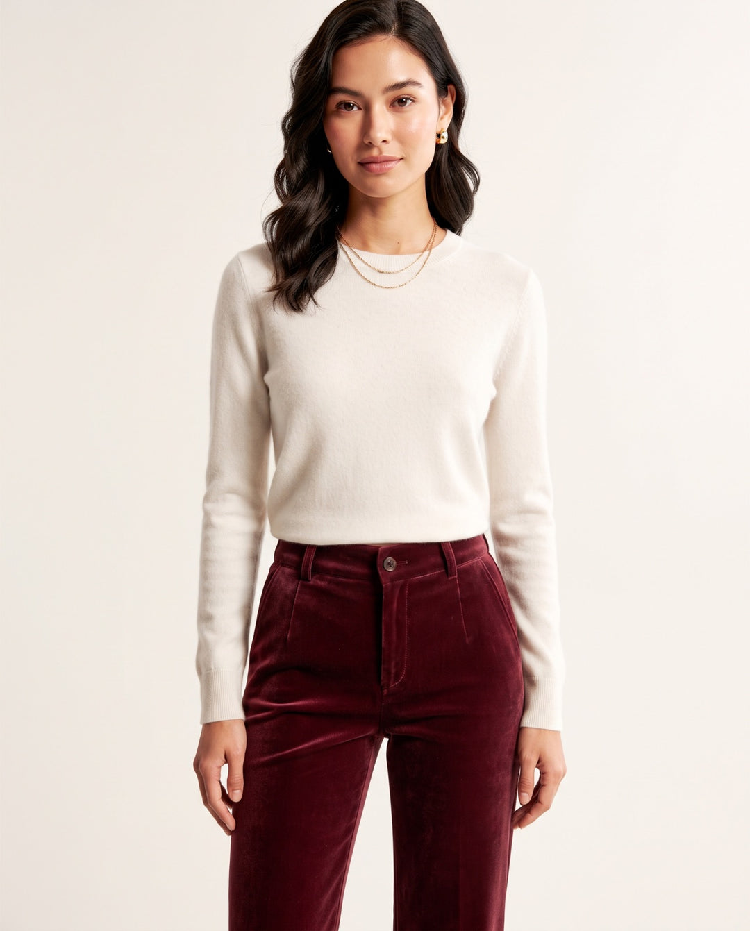 Minimalist Straight Trousers