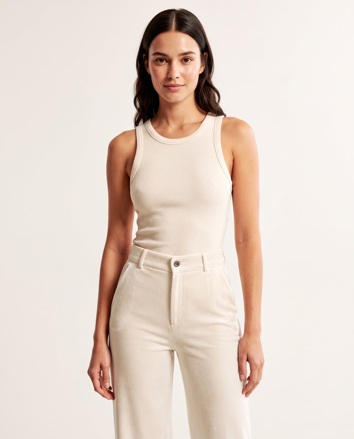 Minimalist Straight Trousers