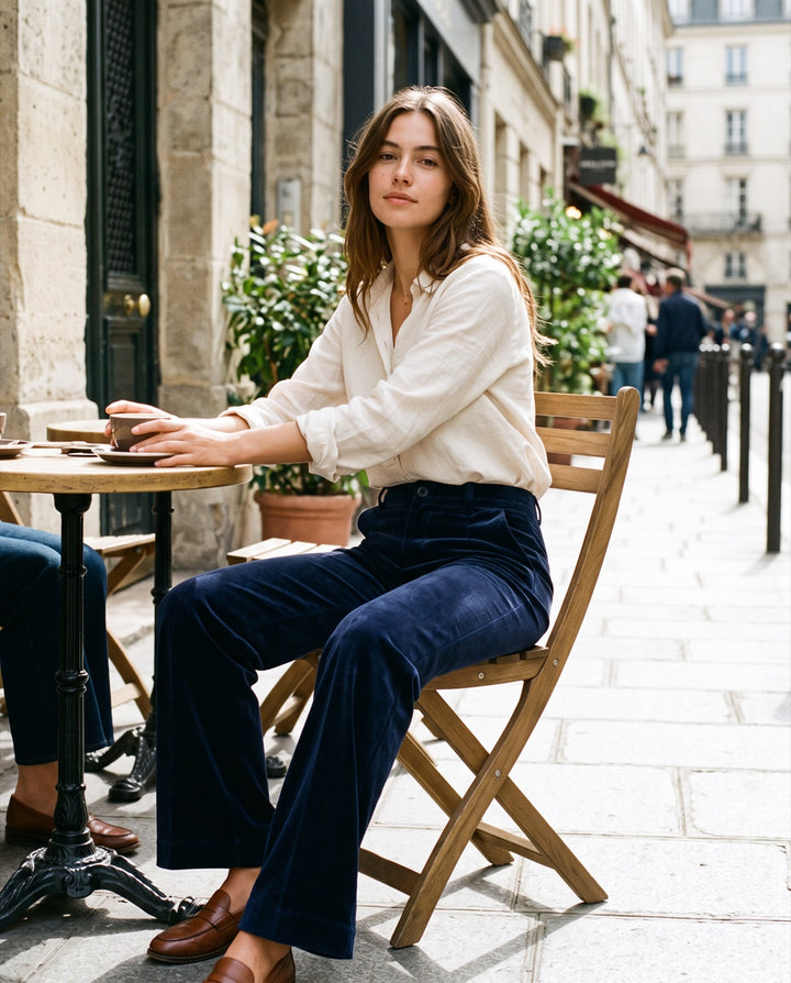 Minimalist Straight Trousers