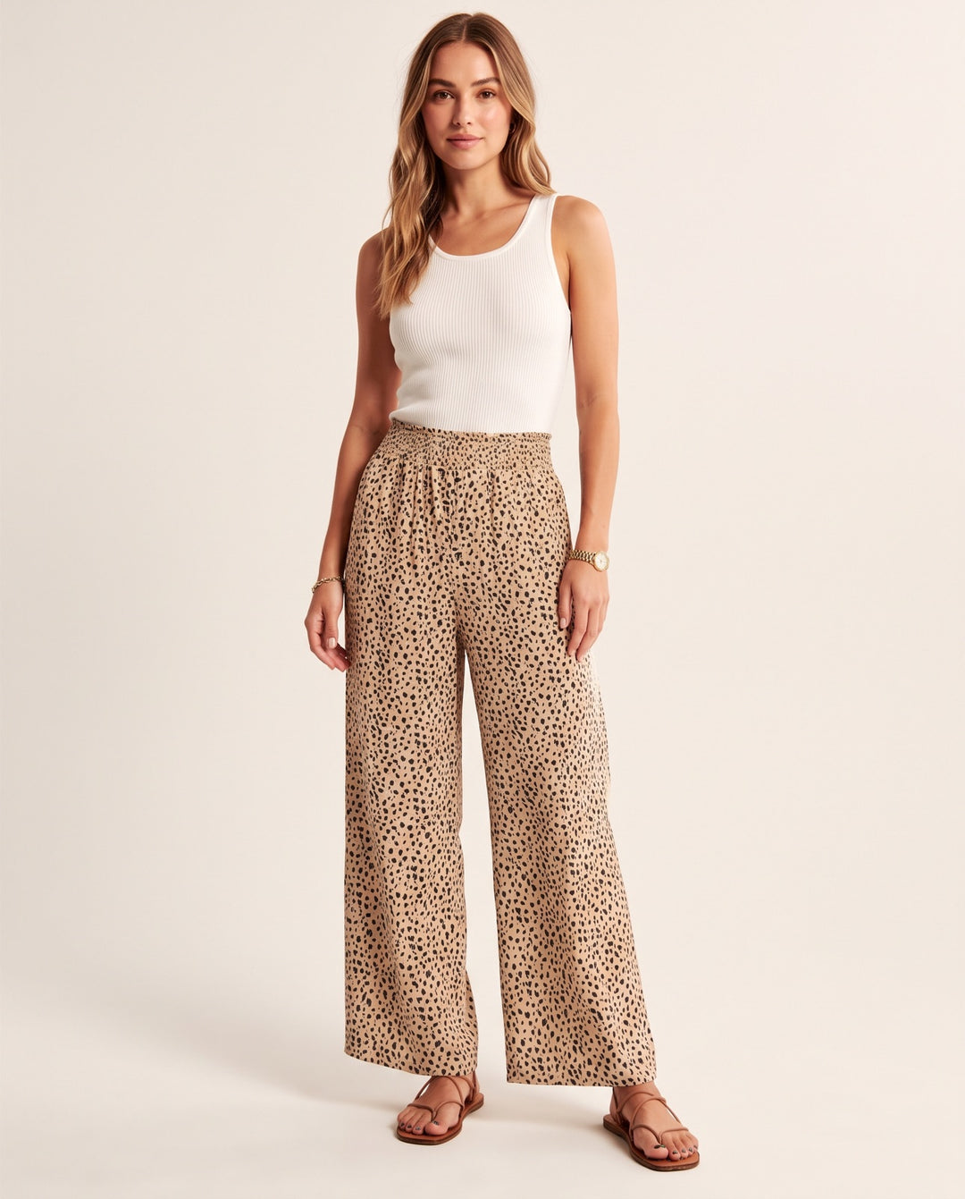 Wide-Leg Trousers