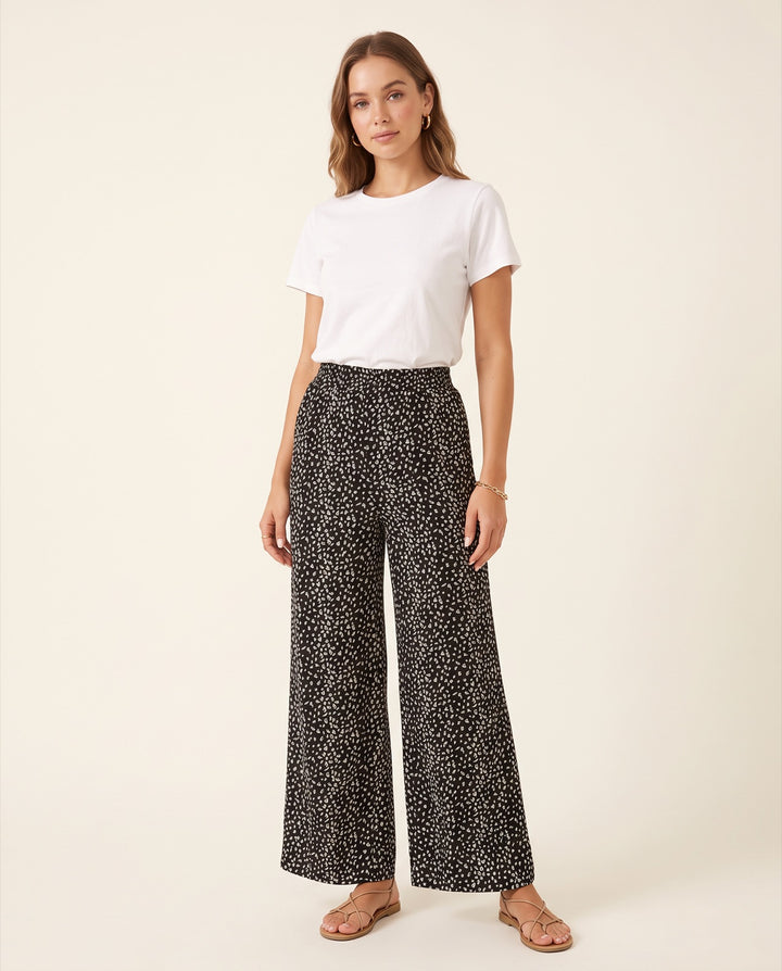 Wide-Leg Trousers