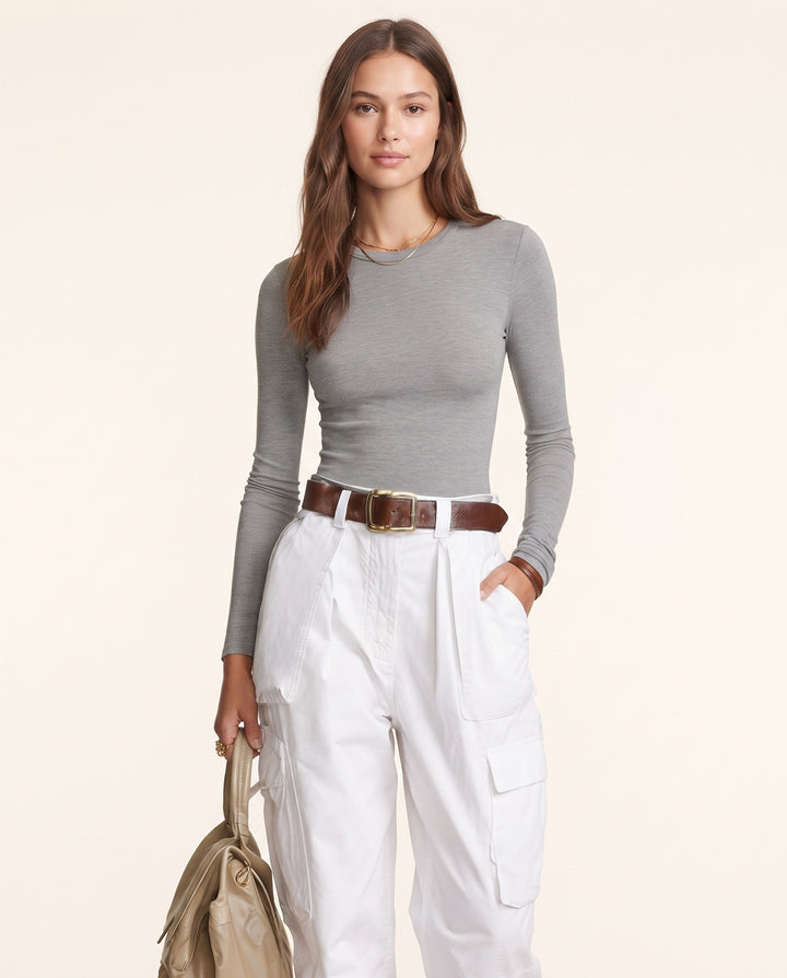 Cuffed Cargo Trousers