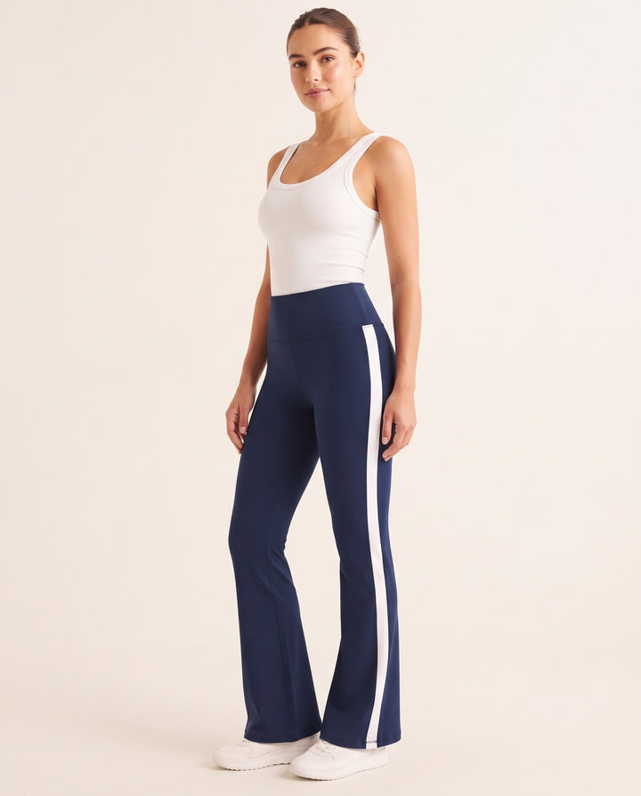 High-Waist Flared Leggings