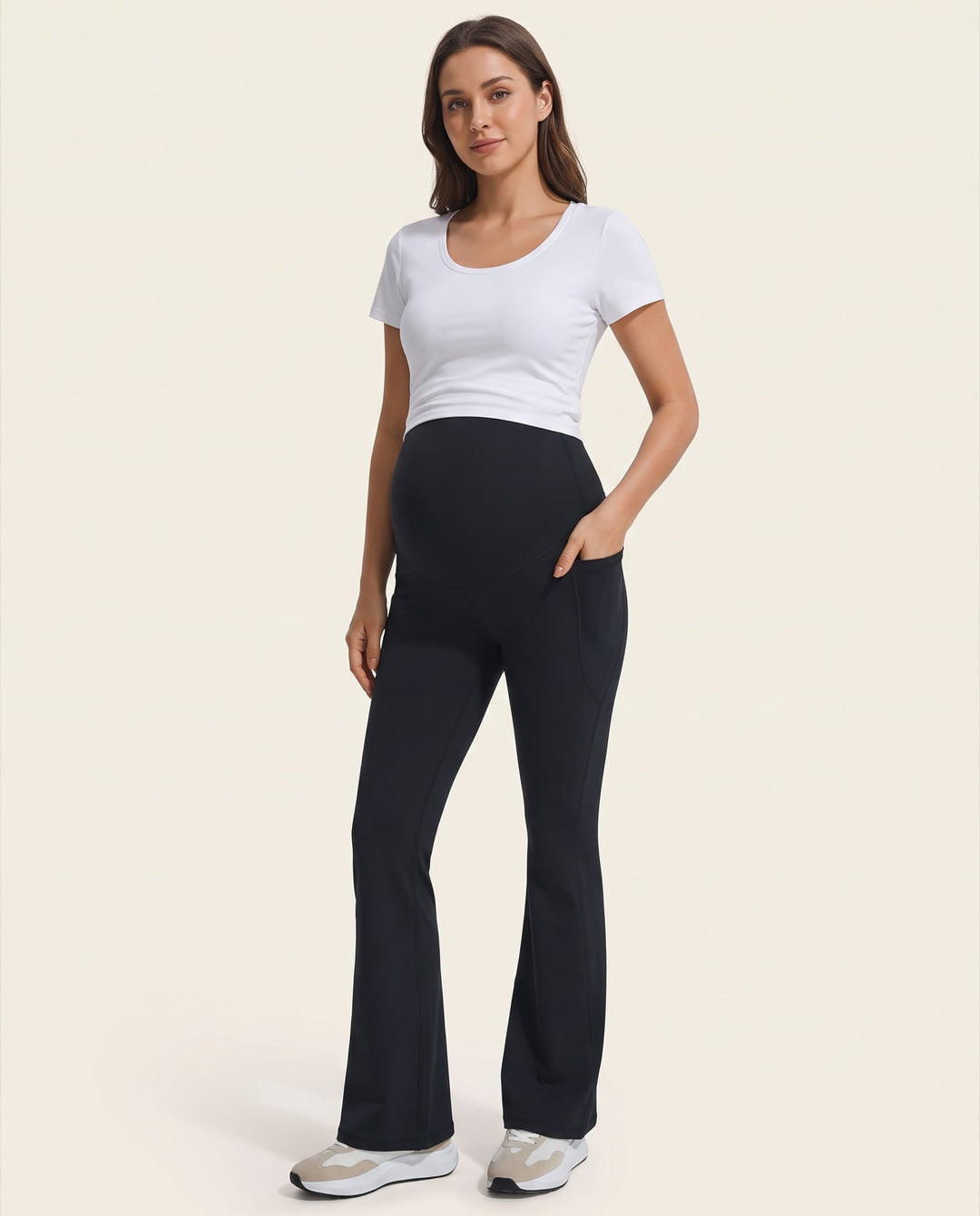 Maternity Bootcut Trousers