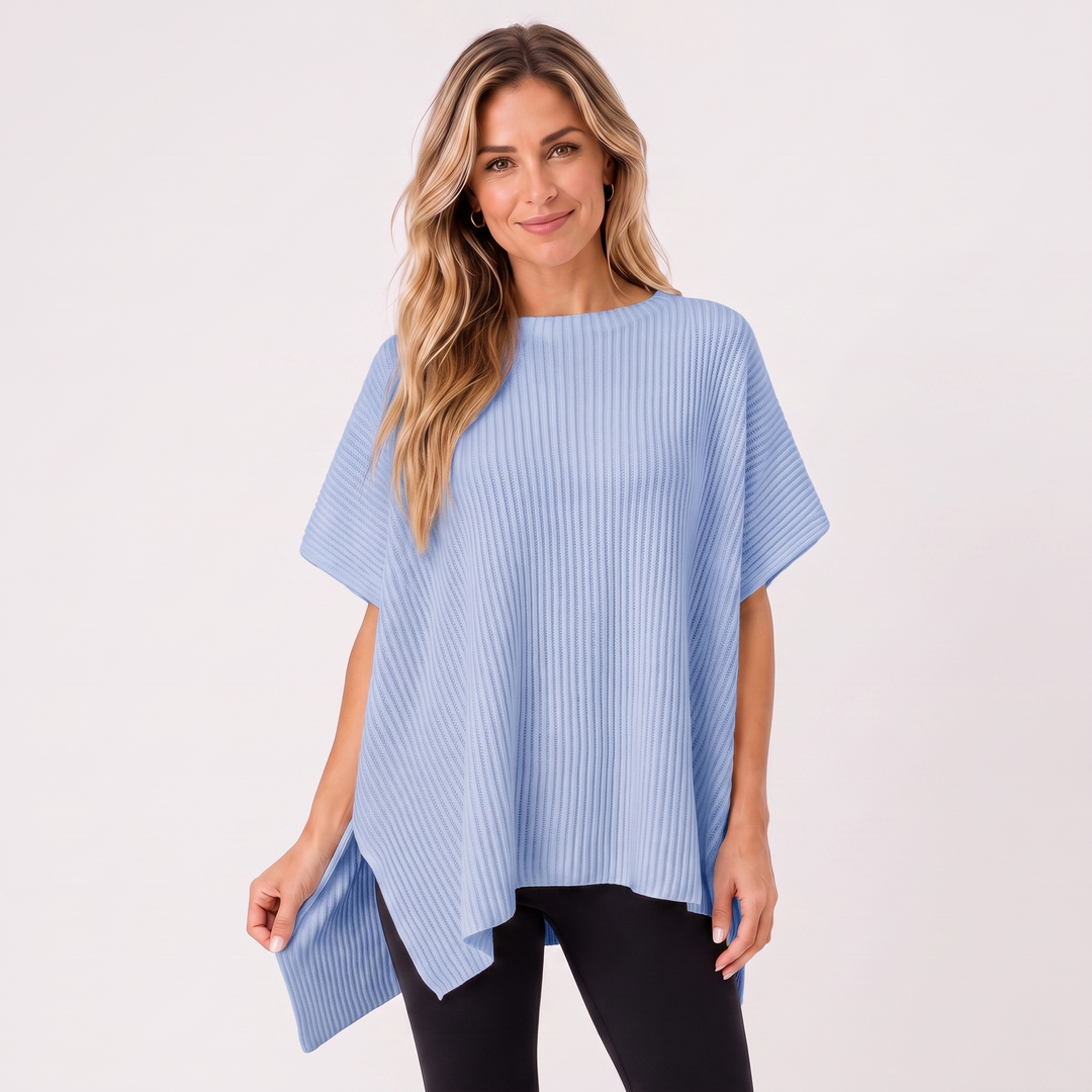 NOÉLLA Oversized Short Sleeve Sweater