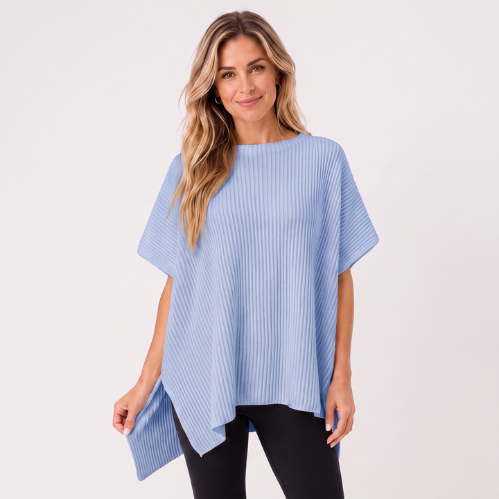 NOÉLLA Oversized Short Sleeve Sweater