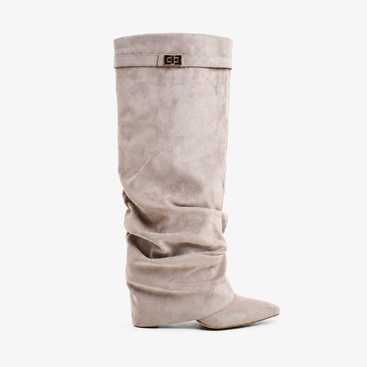 NOÉLLA Slouchy Knee High Boots
