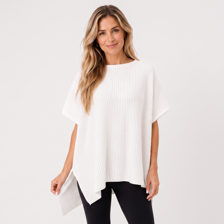 NOÉLLA Oversized Short Sleeve Sweater