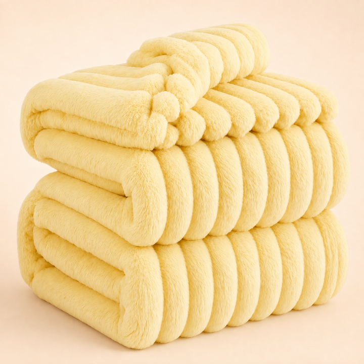 NOÉLLA Dreamland Blanket in Yellow - NOÉLLA